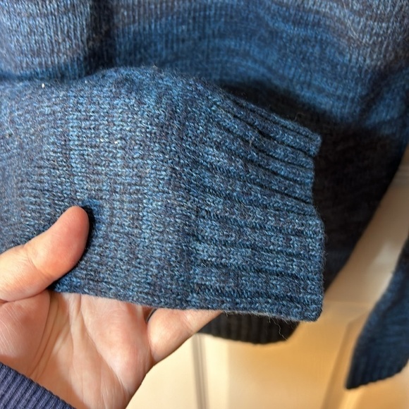 Roark Mens Cotton Aztec Cowl Sweater Medium - Picture 7 of 7